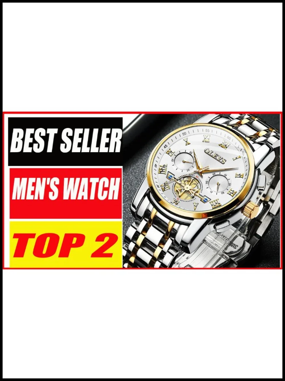 Mens Stainless Steel Quartz Watch Adjustable Bracelet Waterproof Luminous